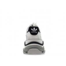 Кроссовки Balenciaga Triple S adidas White Black