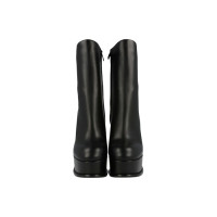 Женские Alexander McQueen Platform Ankle Boot Black (W)