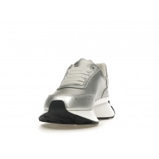 Женские кроссовки Alexander McQueen Sprint Runner Silver (W)