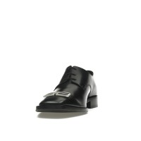 Balenciaga Rim Derby Shoes Black Leather