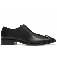 Balenciaga Rim Derby Shoes Black Leather