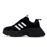 Кроссовки Balenciaga x adidas Triple S Black White