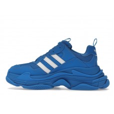 Кроссовки Balenciaga Triple S adidas Blue White