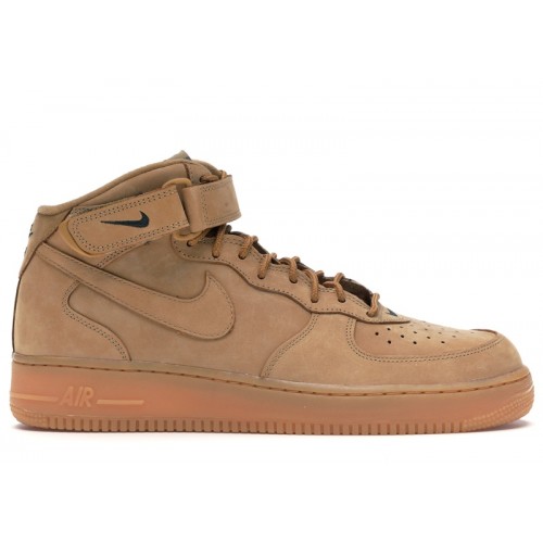 Nike Air Force 1 Mid Flax Outdoor Green - мужская сетка размеров