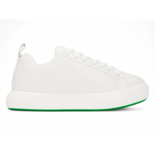 Bottega Veneta Pillow Leather Low-Top Optic White Parakeet - мужская сетка размеров