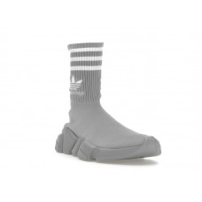 Женские кроссовки Balenciaga x adidas Speed Trainer Grey White (W)