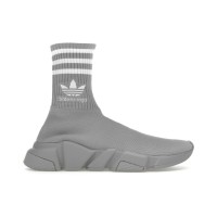 Женские кроссовки Balenciaga x adidas Speed Trainer Grey White (W)