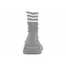 Женские кроссовки Balenciaga x adidas Speed Trainer Grey White (W)