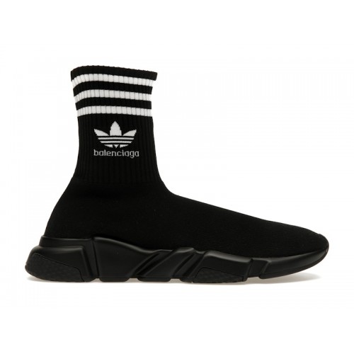 Кроссы Balenciaga x adidas Speed Trainer Black - мужская сетка размеров