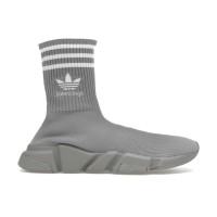 Balenciaga x adidas Speed Trainer Grey White