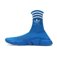Кроссовки Balenciaga x adidas Speed Trainer Blue White
