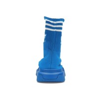 Кроссовки Balenciaga x adidas Speed Trainer Blue White