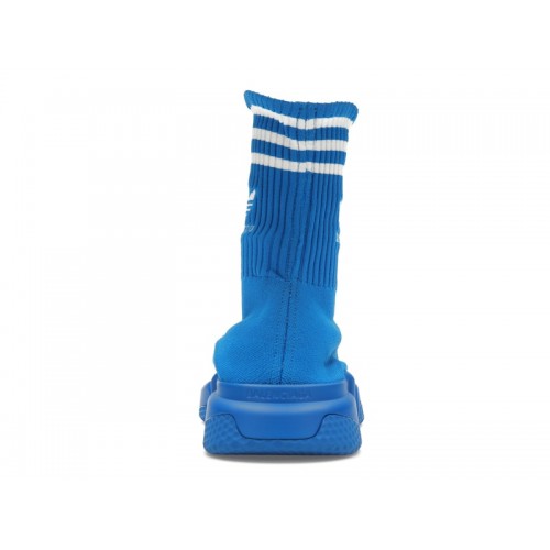 Кроссы Balenciaga x adidas Speed Trainer Blue White - мужская сетка размеров