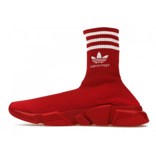 Balenciaga x adidas Speed Trainer Red White - мужская сетка размеров