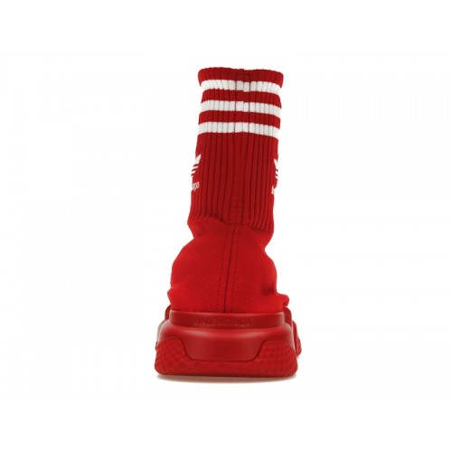 Balenciaga x adidas Speed Trainer Red White - мужская сетка размеров