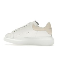 Женские кроссовки Alexander McQueen Oversized White Vanilla (W)