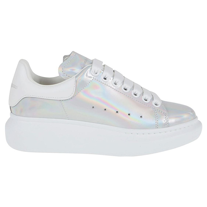 Alexander McQueen Oversized White Iridescent (W) - женская сетка размеров Alexander McQueen Oversized White Iridescent (W) - женская сетка размеров