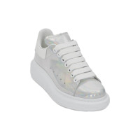 Женские Alexander McQueen Oversized White Iridescent (W)