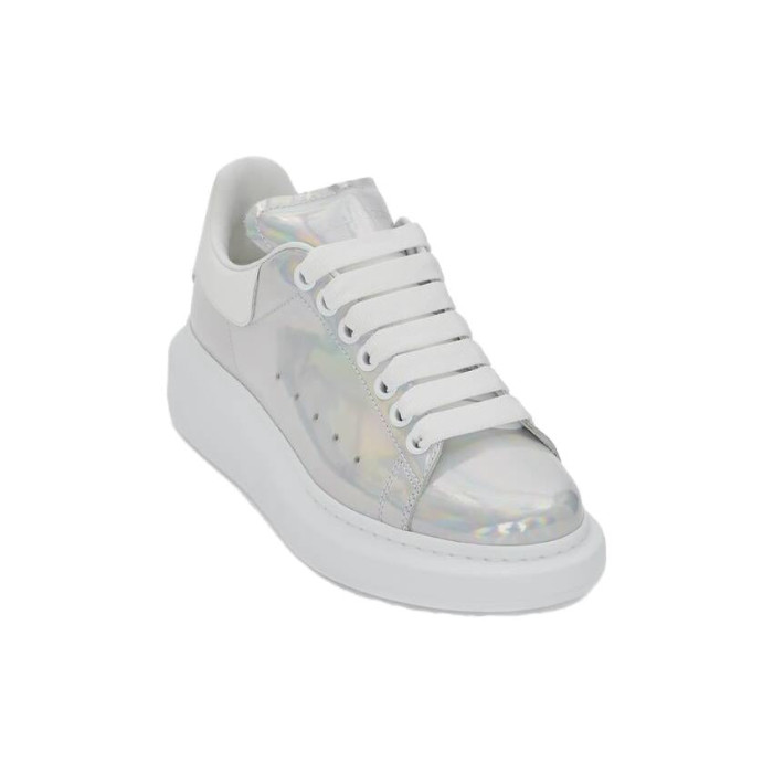 Alexander McQueen Oversized White Iridescent (W) - женская сетка размеров Alexander McQueen Oversized White Iridescent (W) - женская сетка размеров