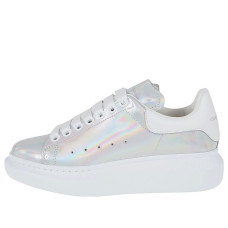 Женские Alexander McQueen Oversized White Iridescent (W)