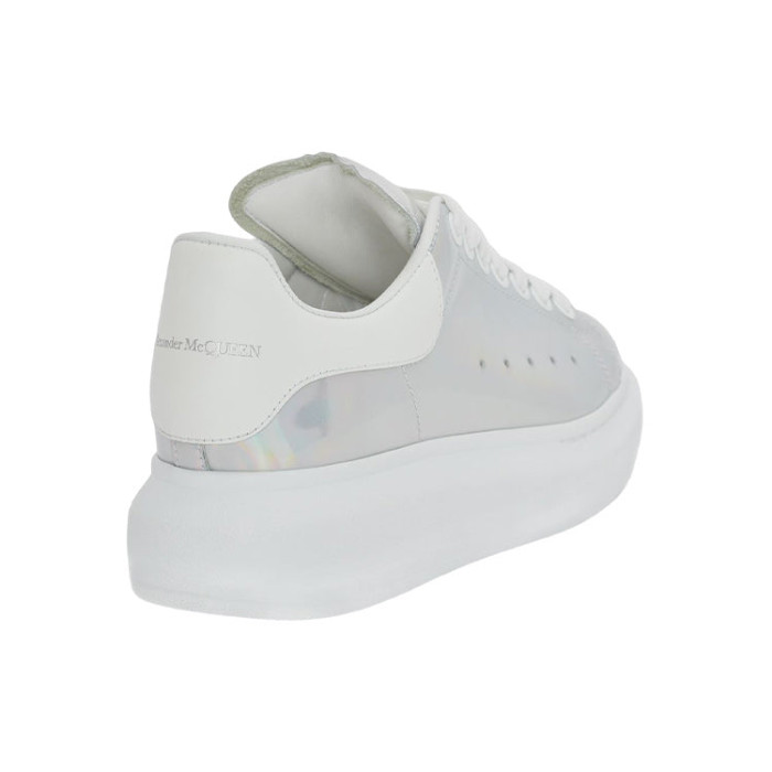 Alexander McQueen Oversized White Iridescent (W) - женская сетка размеров Alexander McQueen Oversized White Iridescent (W) - женская сетка размеров