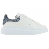Женские кроссовки Alexander McQueen Oversized White Ice Snake (W)