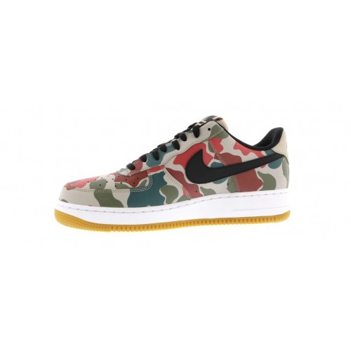 Кроссы Nike Air Force 1 Low Reflective Duck Camo - мужская сетка размеров