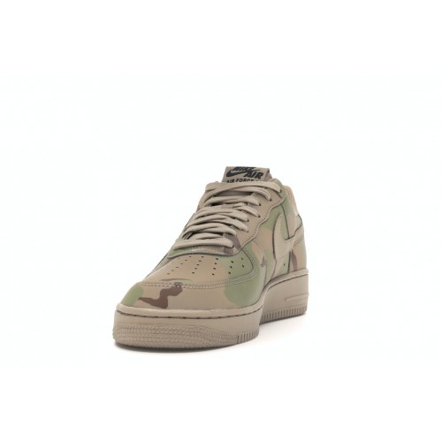Кроссы Nike Air Force 1 Low Reflective Desert Camo - мужская сетка размеров
