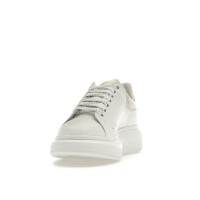 Женские кроссовки Alexander McQueen Oversized White Croc (W)
