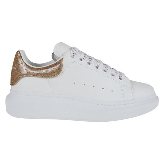 Alexander McQueen Oversized White Rose Gold Glitter (W) - женская сетка размеров Alexander McQueen Oversized White Rose Gold Glitter (W) - женская сетка размеров