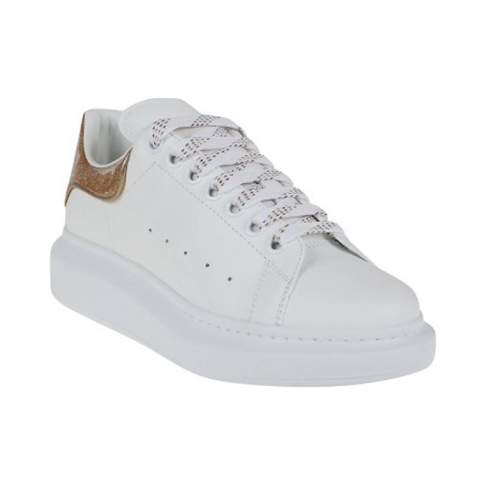 Alexander McQueen Oversized White Rose Gold Glitter (W) - женская сетка размеров Alexander McQueen Oversized White Rose Gold Glitter (W) - женская сетка размеров