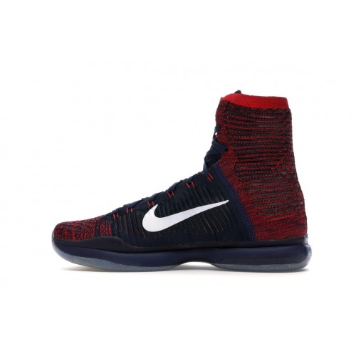 Кроссы Nike Kobe 10 Elite American - мужская сетка размеров