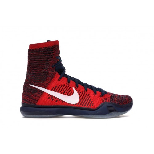 Кроссы Nike Kobe 10 Elite American - мужская сетка размеров