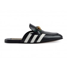 Gucci x Adidas Horsebit Slippers Black