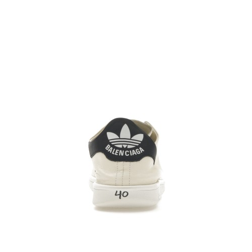 Кроссы Balenciaga x adidas Stan Smith Off White Black (W) - женская сетка размеров