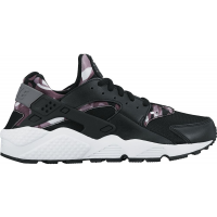 Женские кроссовки Nike Air Huarache Run Print Camo Black (W)