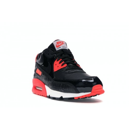 Nike Air Max 90 Infrared Croc - мужская сетка размеров
