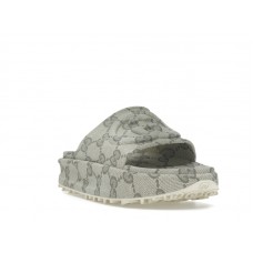Gucci GG Slide Sandal Interlocking G Beige Ebony