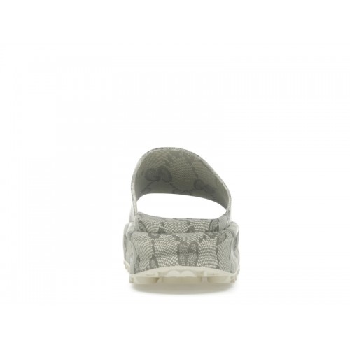 Gucci GG Slide Sandal Interlocking G Beige Ebony - мужская сетка размеров