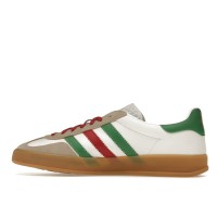 Кроссовки adidas x Gucci Gazelle White Green Red