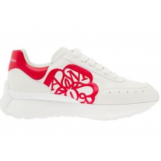 Кроссовки Alexander McQueen Sprint Runner White Red