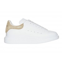 Кроссовки Alexander McQueen Oversized White Beige