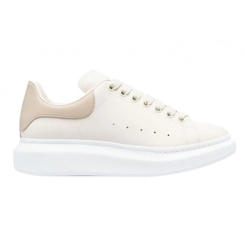 Кроссы Alexander McQueen Oversized Vanilla Pale Beige - мужская сетка размеров