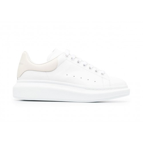 Кроссы Alexander McQueen Oversized White Off White - мужская сетка размеров
