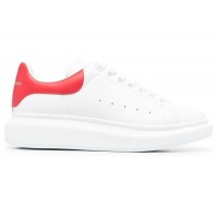 Кроссовки Alexander McQueen Oversized White Red