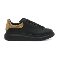 Alexander McQueen Oversized Black Gold Crystals