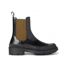 Alexander McQueen Stack Chelsea Boot Black Brown