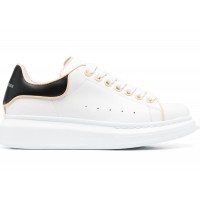 Женские кроссовки Alexander McQueen Oversized White Black Yellow (W)
