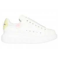 Женские кроссовки Alexander McQueen Oversized White Yellow Multi (W)