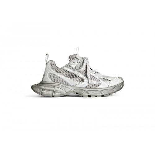 Кроссы Balenciaga 3XL Reflective Grey - мужская сетка размеров